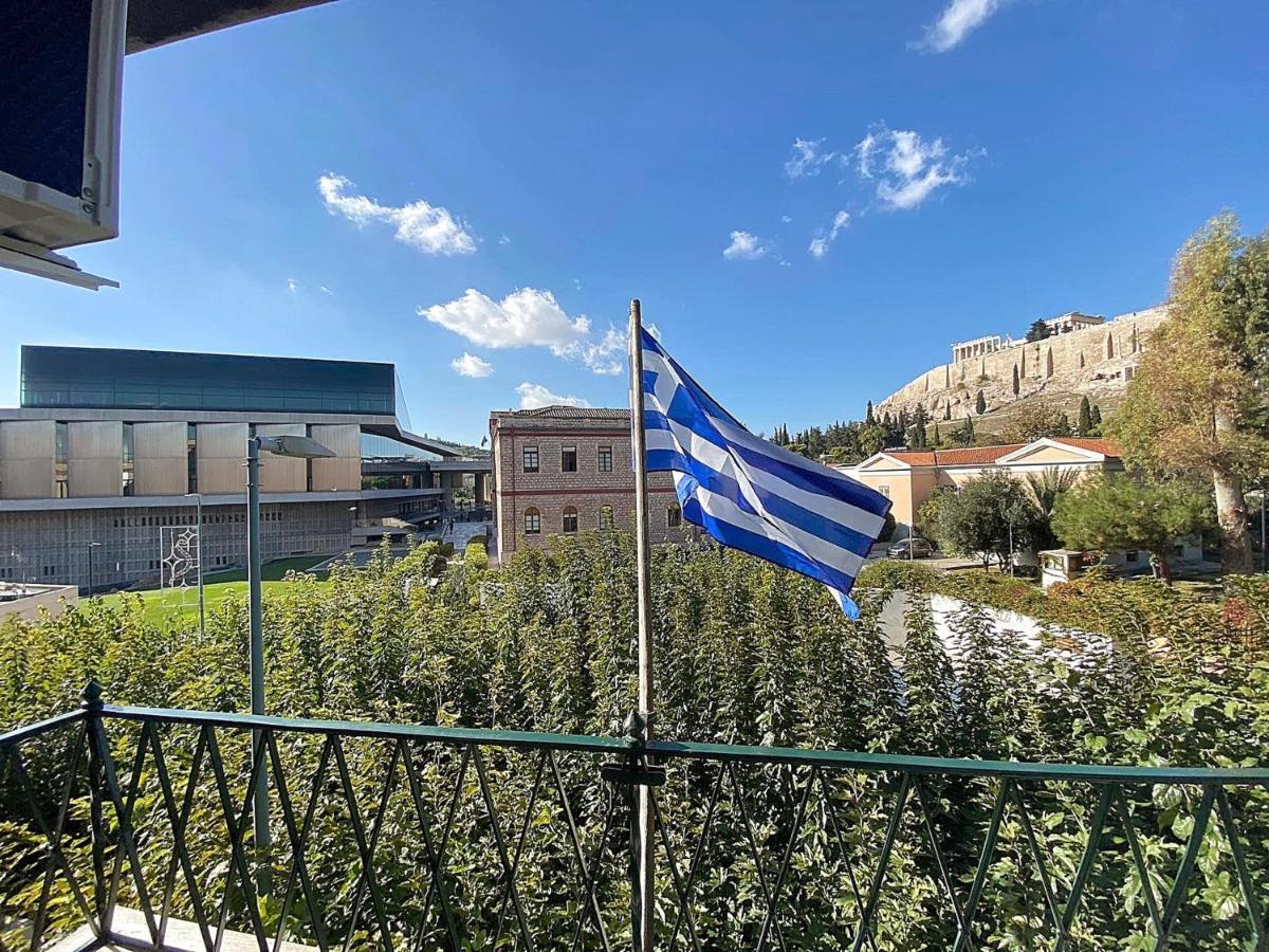 Ferienwohnung Check Point - Acropolis View A Athen Exterior foto